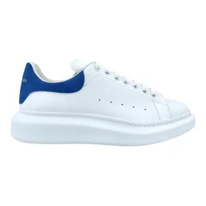 Alexander McQueen Larry Oversized Sneaker Suede White Blue