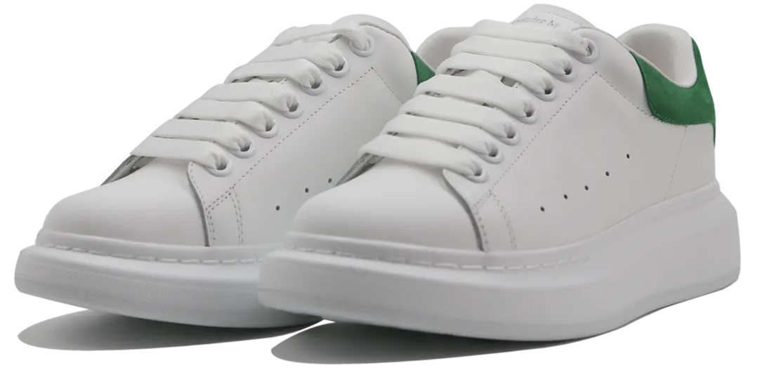 Alexander mcqueen oversize sneakers WHITE BRIGHT GREEN