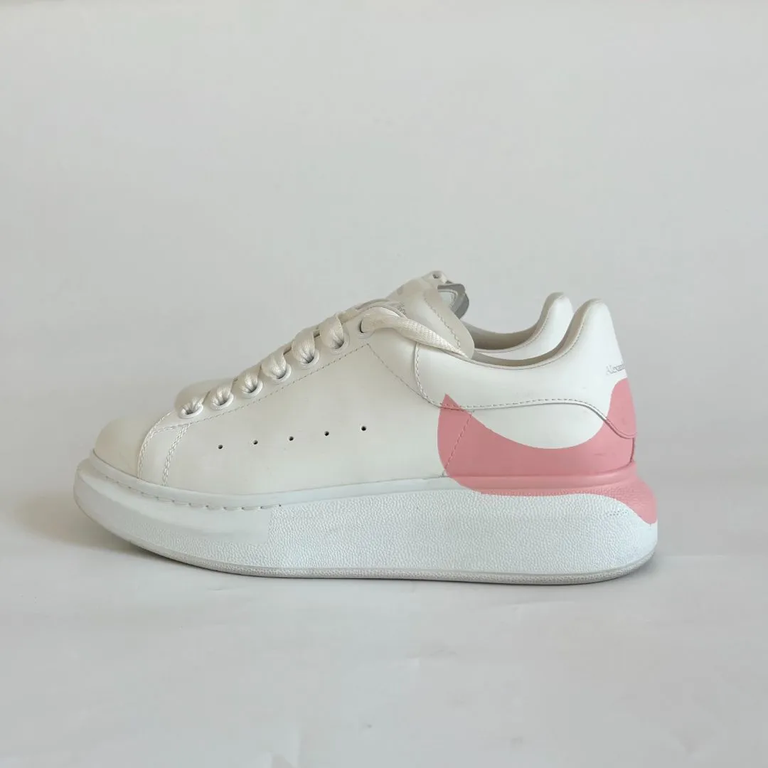 Alexander McQueen Oversized Low-Top Sneakers, 38.5