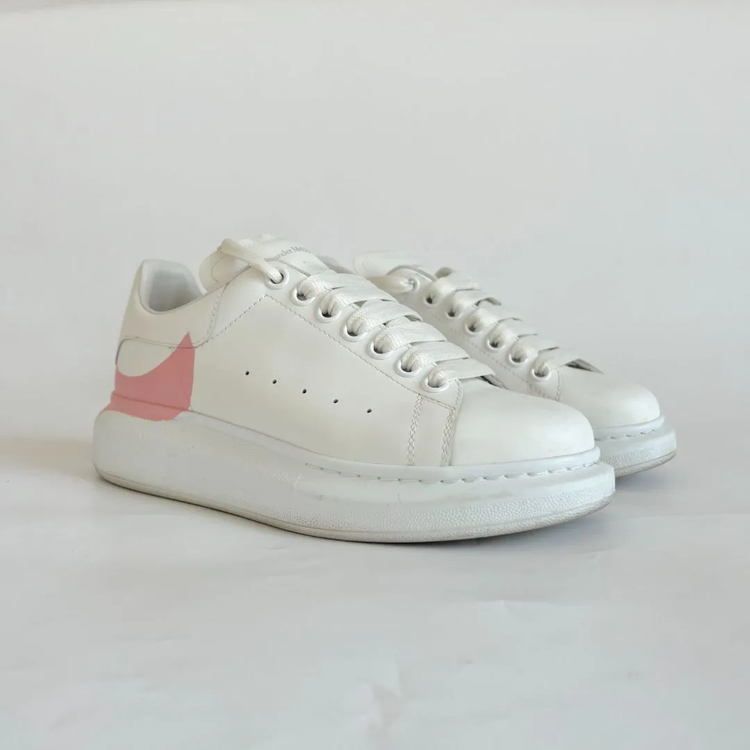 Alexander McQueen Oversized Low-Top Sneakers, 38.5