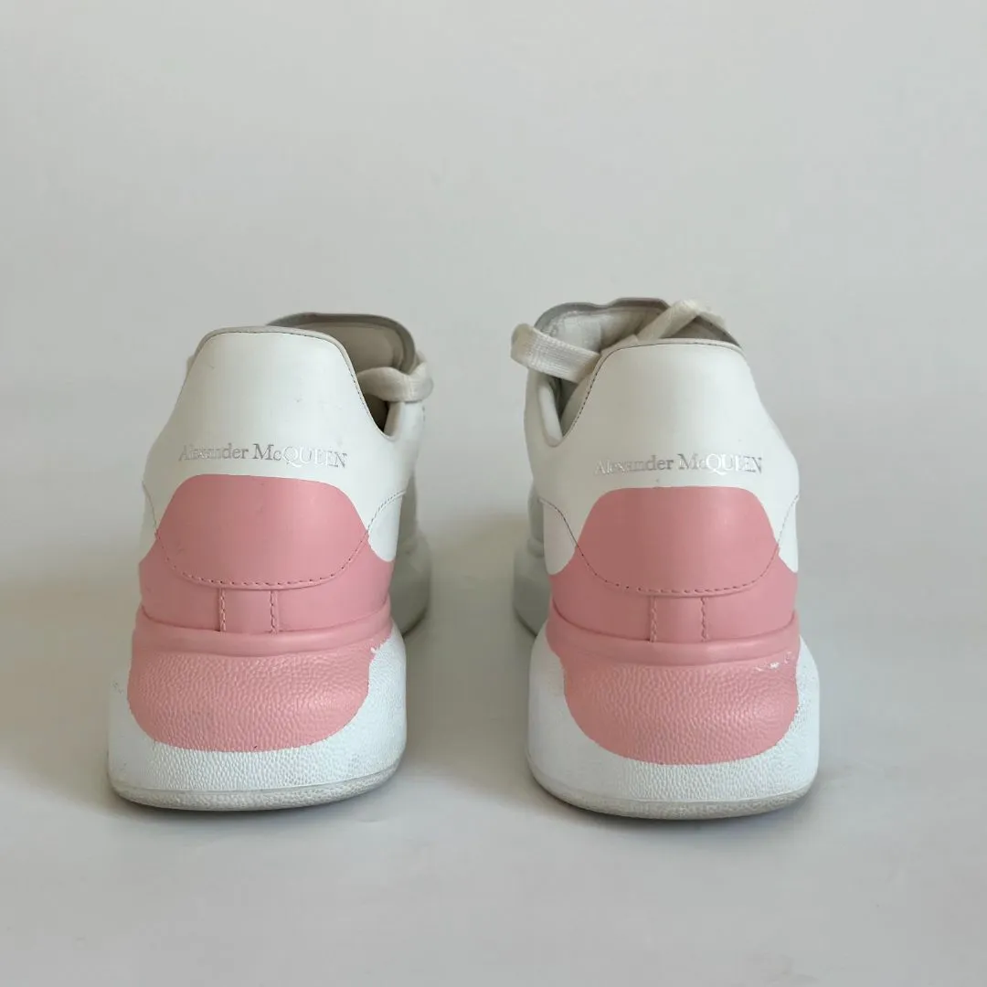 Alexander McQueen Oversized Low-Top Sneakers, 38.5