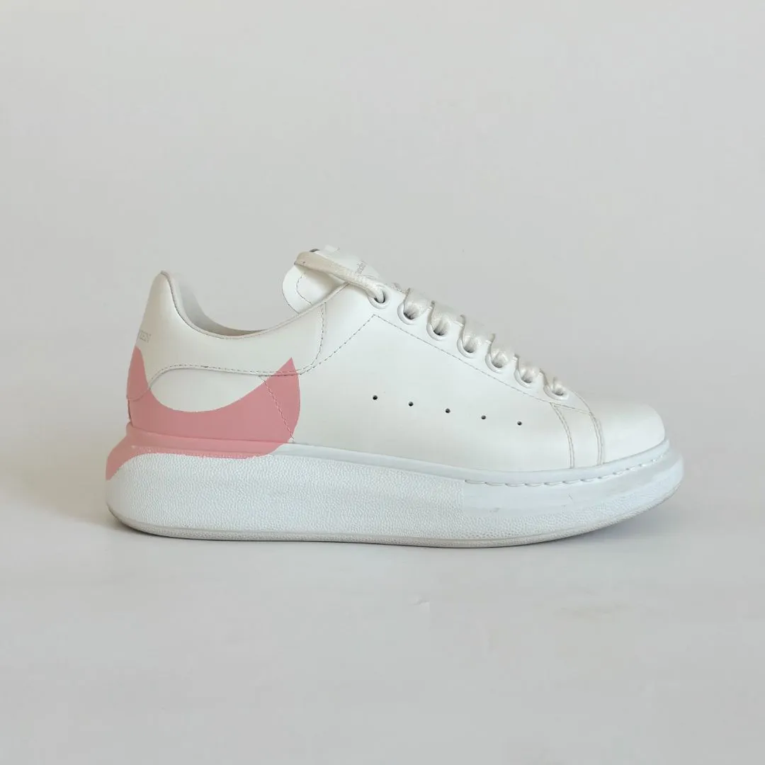 Alexander McQueen Oversized Low-Top Sneakers, 38.5