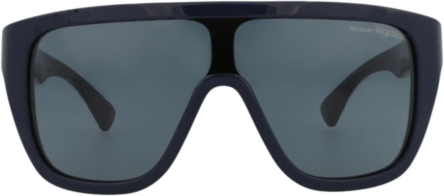 Alexander McQueen Shield-Frame Recycled Acetate Sunglasses