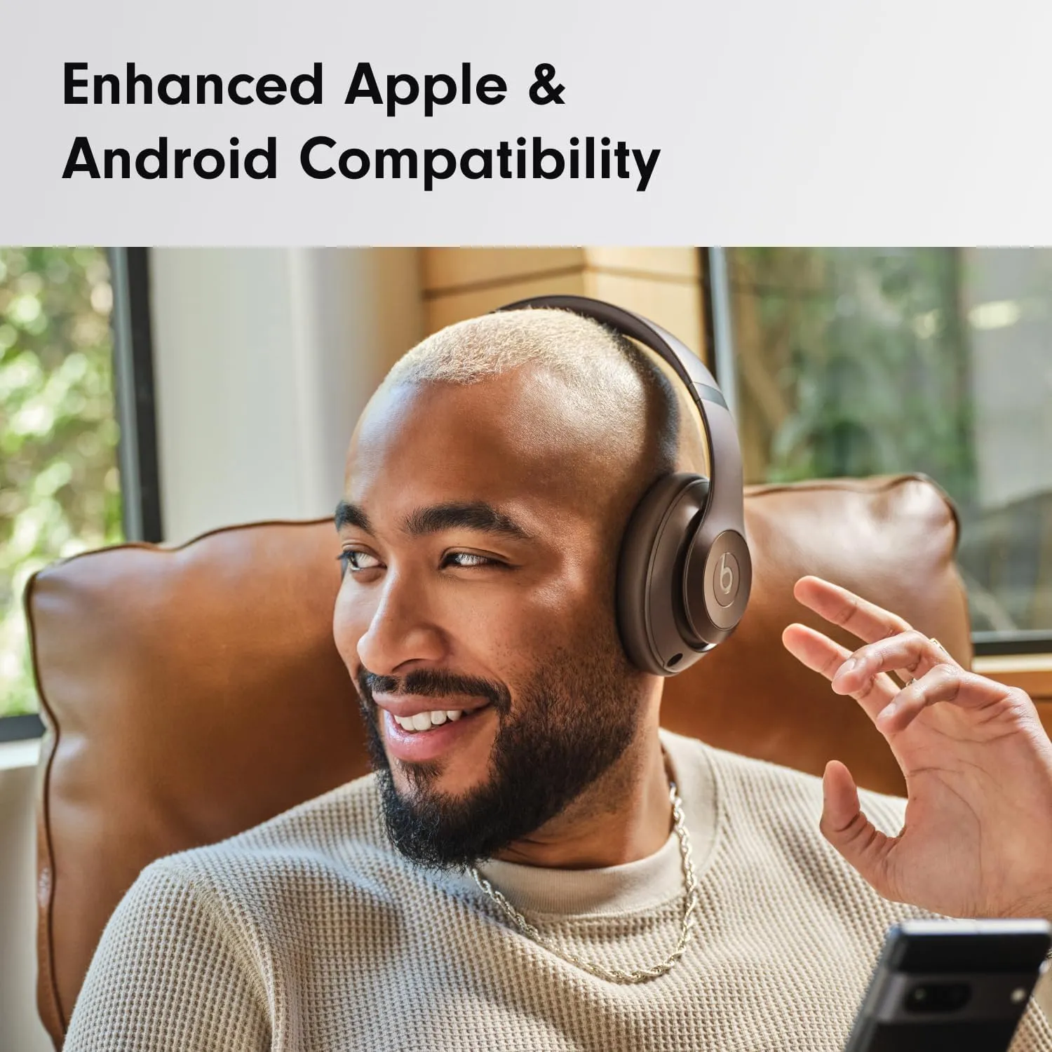 Beats Studio Pro with AppleCare  for Headphones (2 Years) - Deep Brown