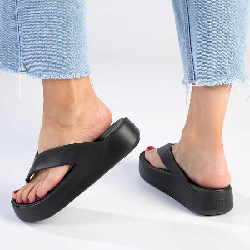 Crocs Getaway Platform Flip - Black