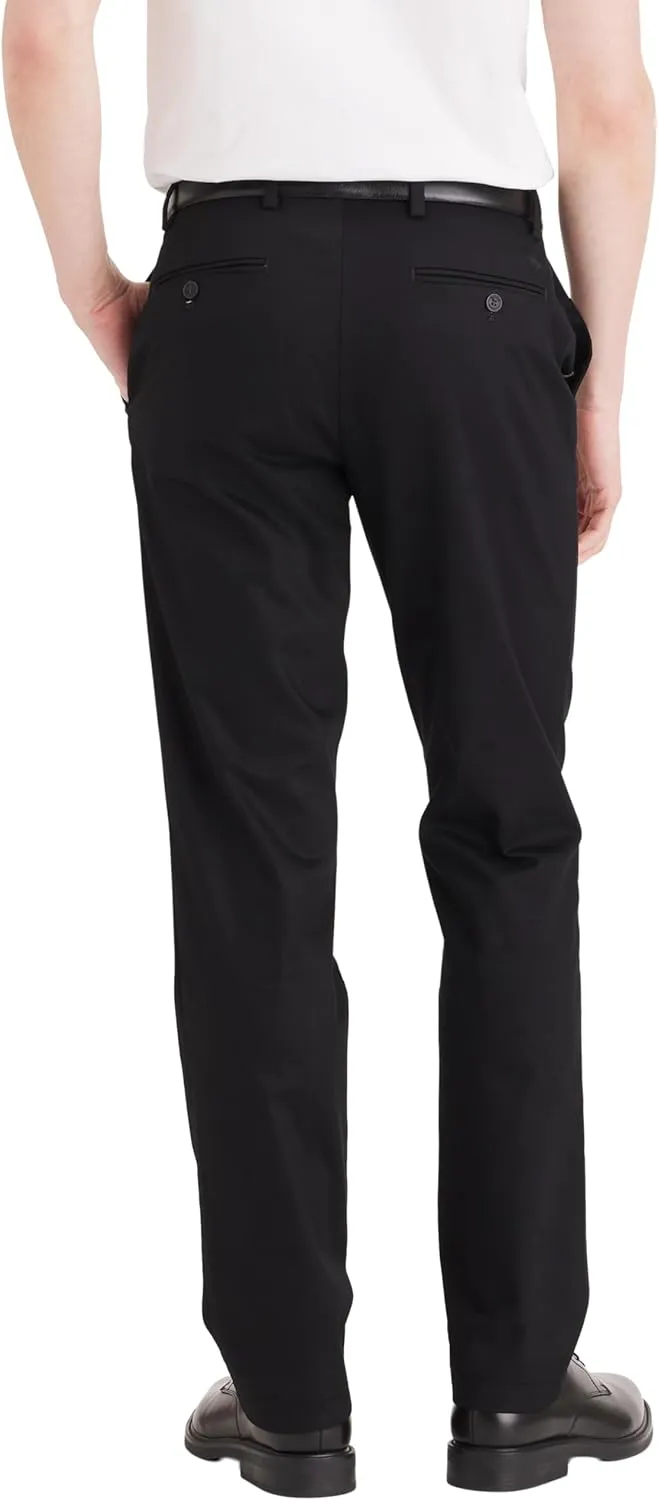 Dockers Men's Straight Fit Signature Lux Cotton Stretch Khaki Pant