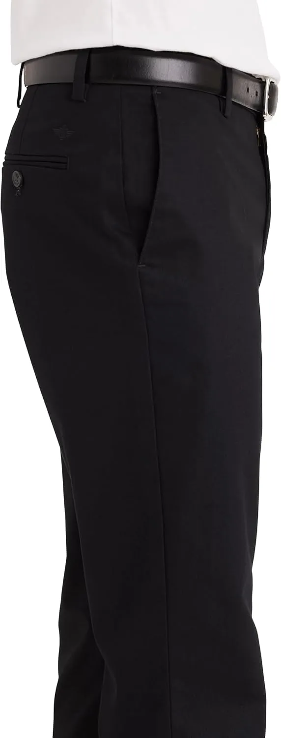 Dockers Men's Straight Fit Signature Lux Cotton Stretch Khaki Pant