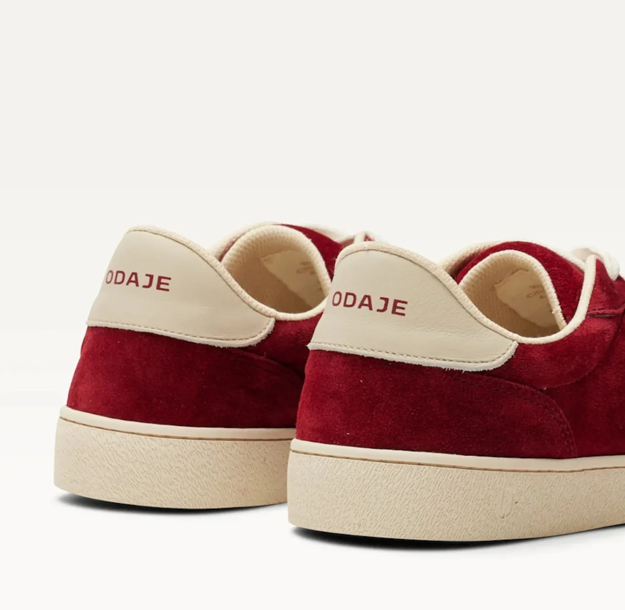 Odaje - Lucia Burgundy Retro Trainer