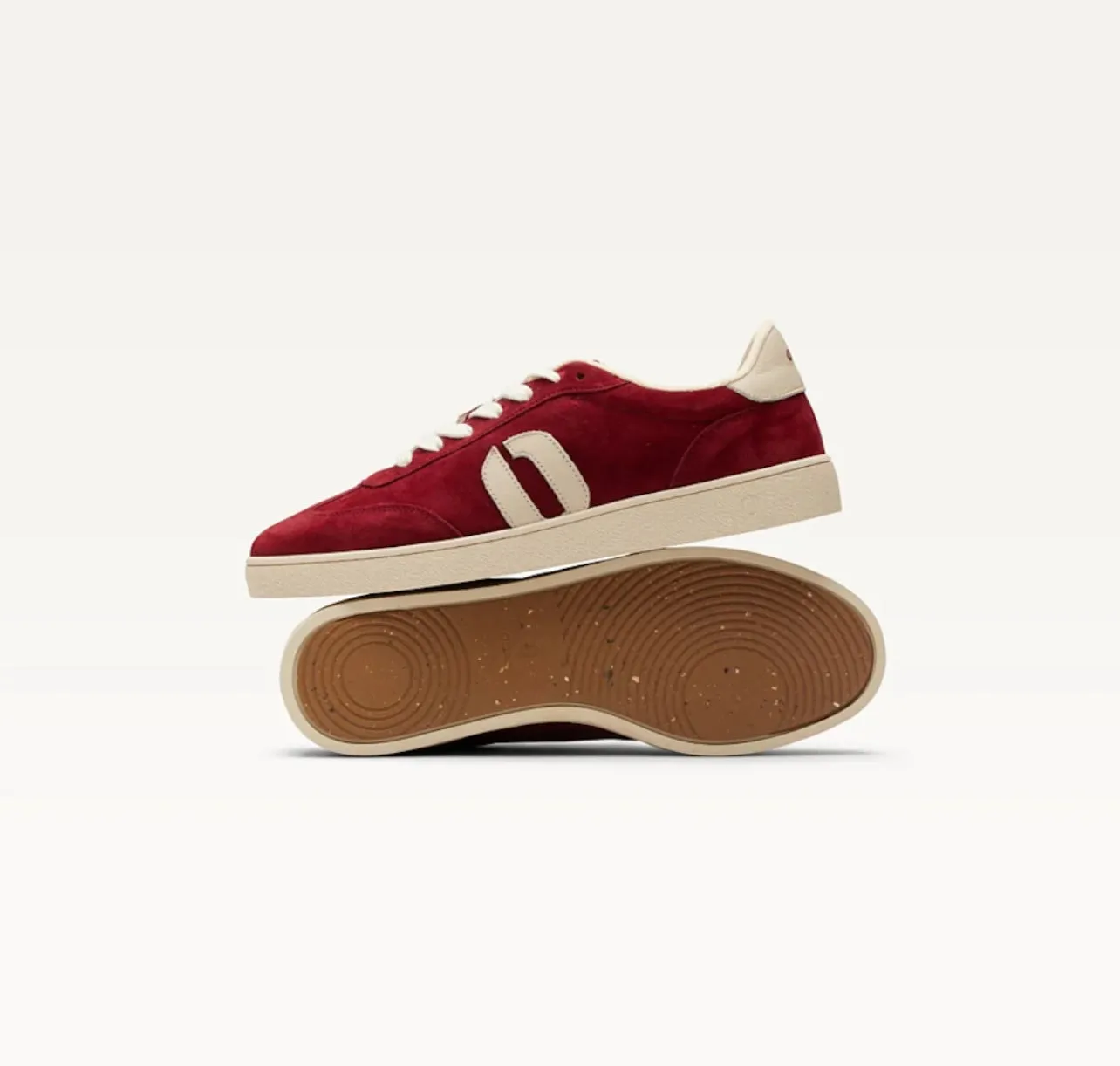 Odaje - Lucia Burgundy Retro Trainer