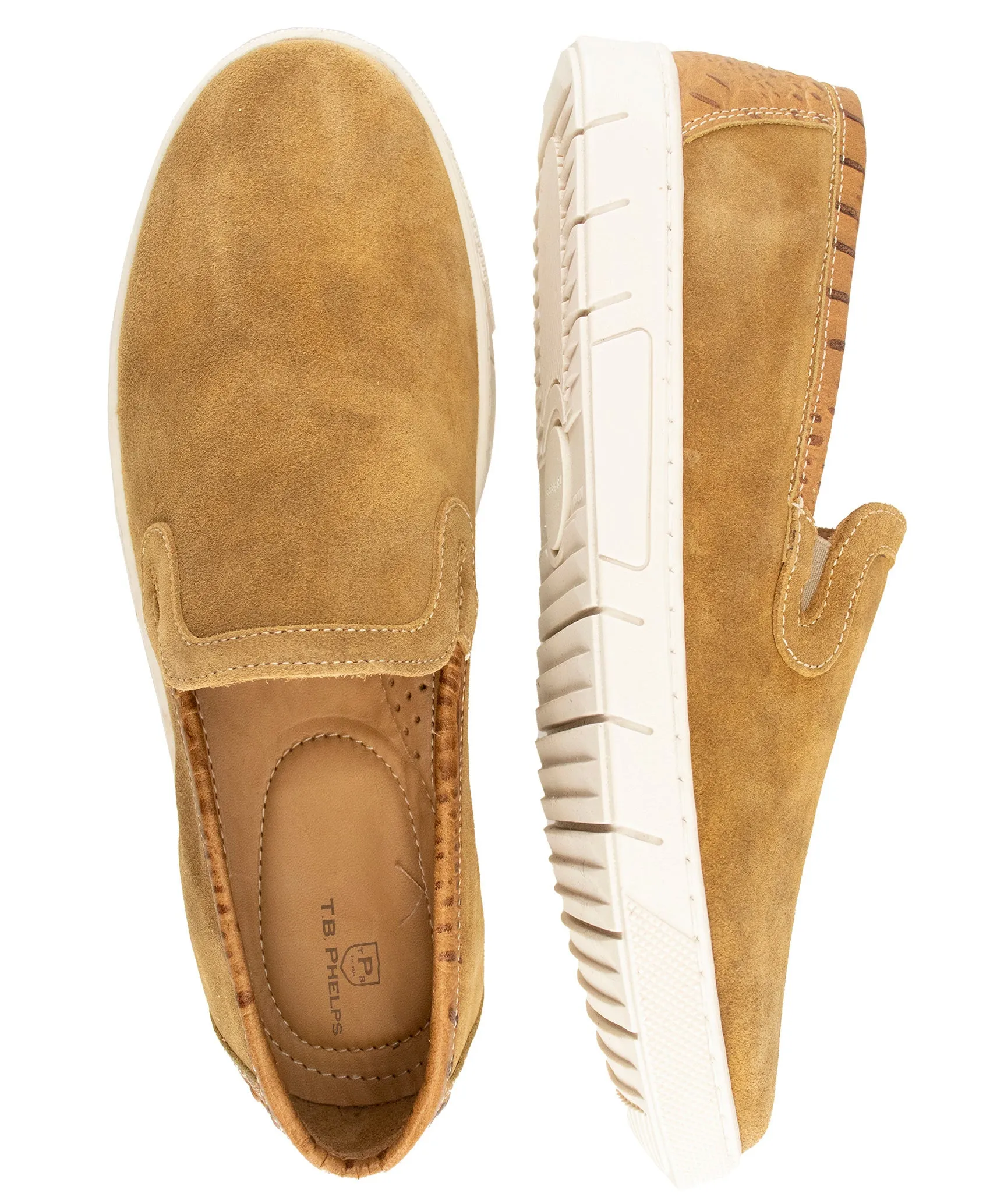 PHELPS Scottsdale Suede Slip-on Sneaker