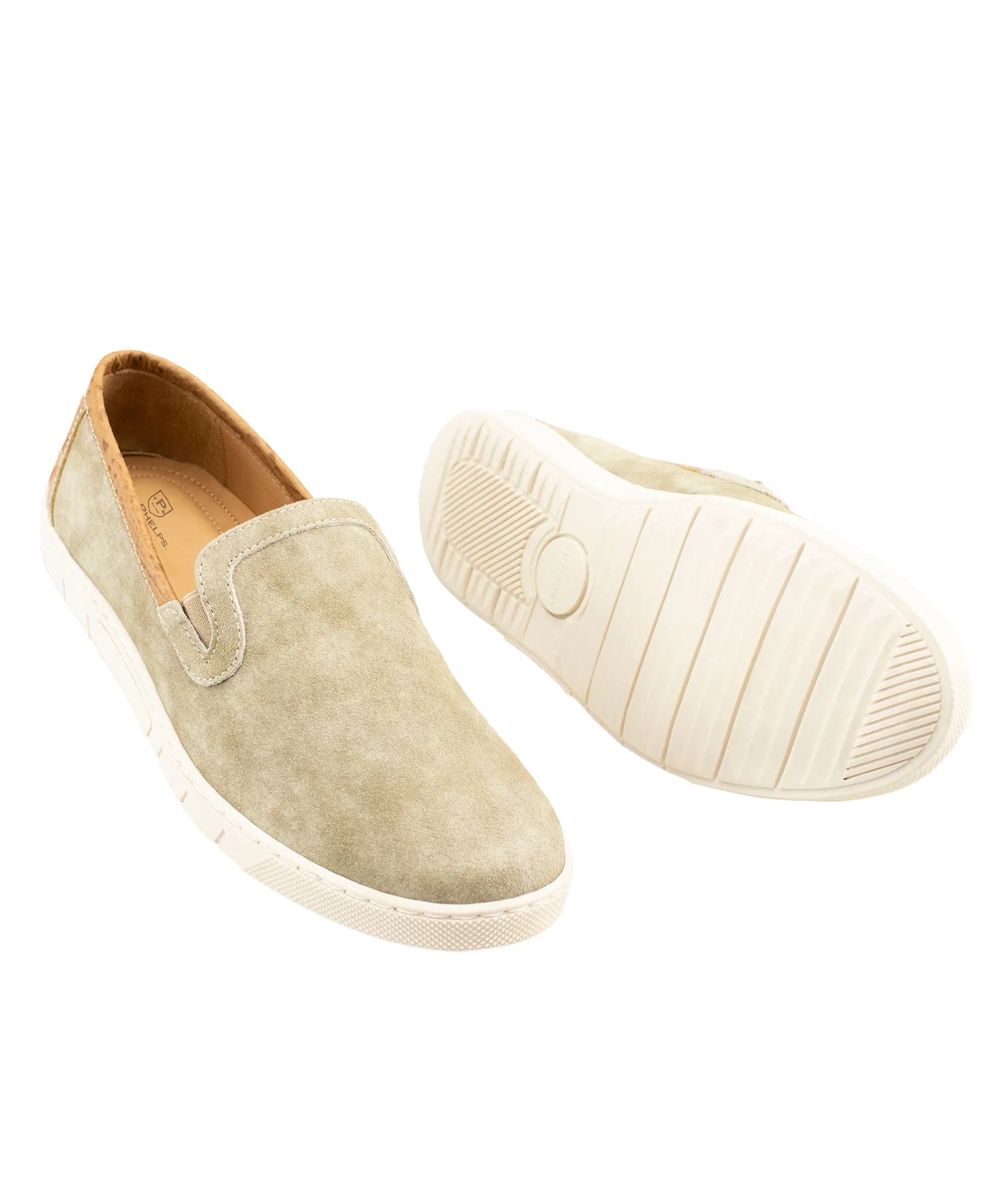 PHELPS Scottsdale Suede Slip-on Sneaker