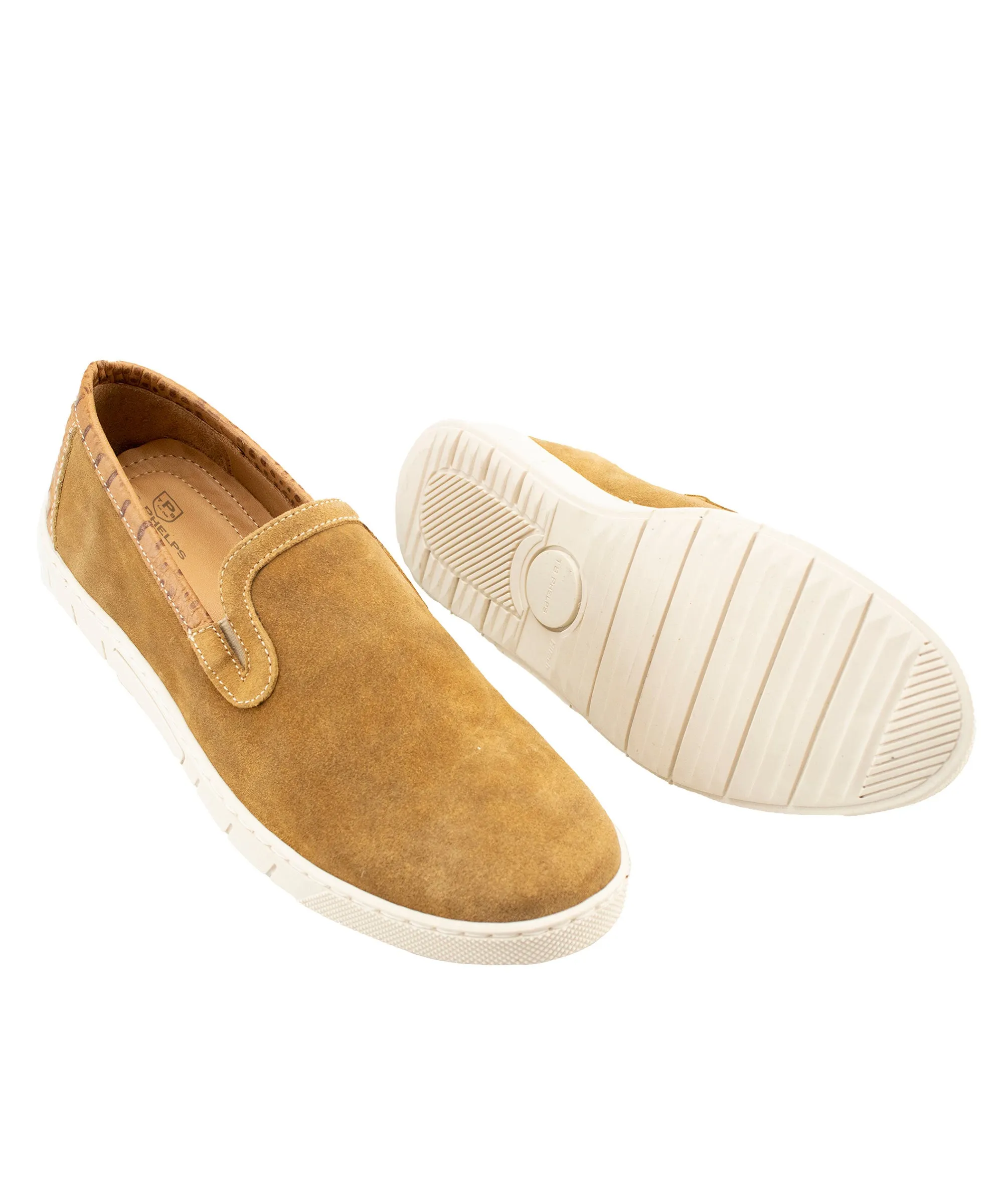 PHELPS Scottsdale Suede Slip-on Sneaker