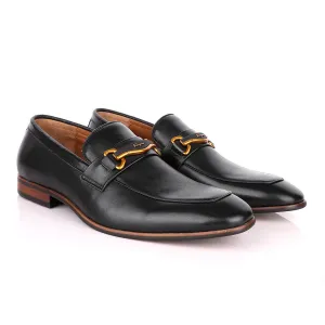Salvatore Ferragamo Custom Designs Black Loafers